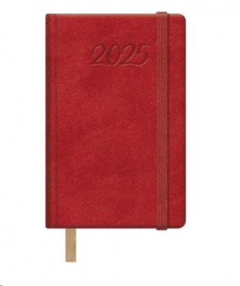 AGENDA ANUAL DOHE 2025 8,5X13 S/V SAMBA ROJO