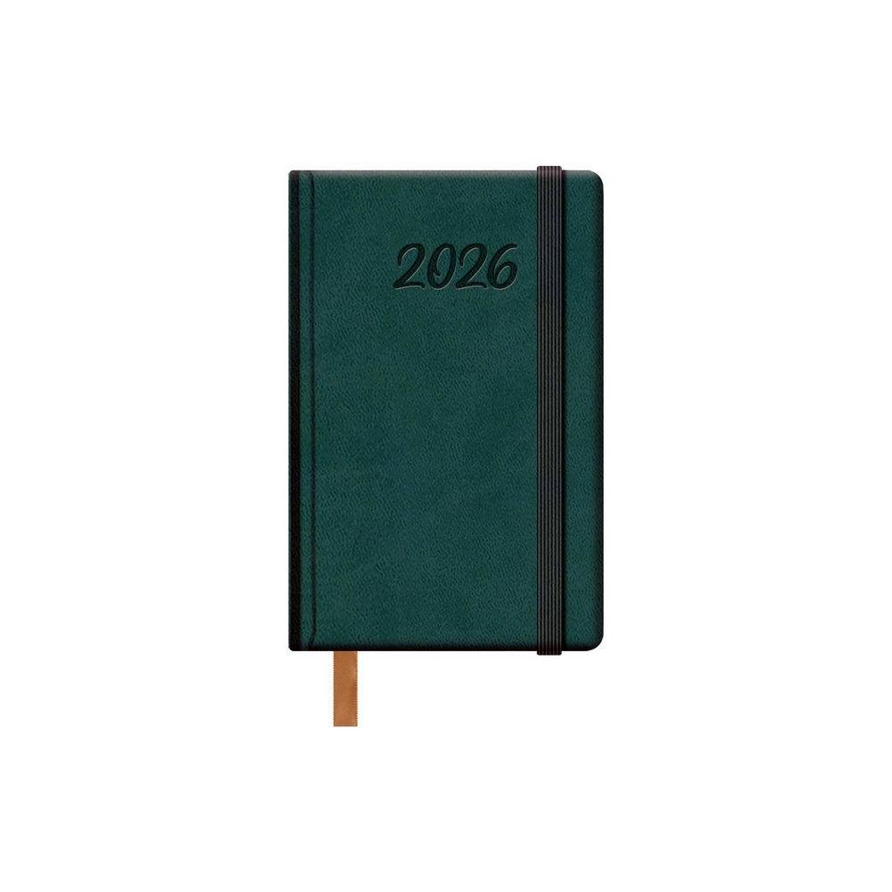 AGENDAS ANUALES 2026 SAMBA VERDE SEMANA VISTA BOLSILLO 8,5 x 13