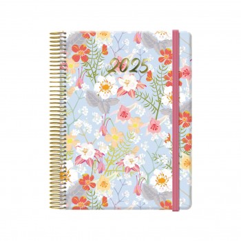 AGENDA ANUAL DOHE 2025 15X21 D/P GARDENIA