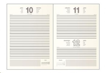 AGENDAS ANUALES 2026 LISBOA VERDE DÍA PÁGINA 14 x 20