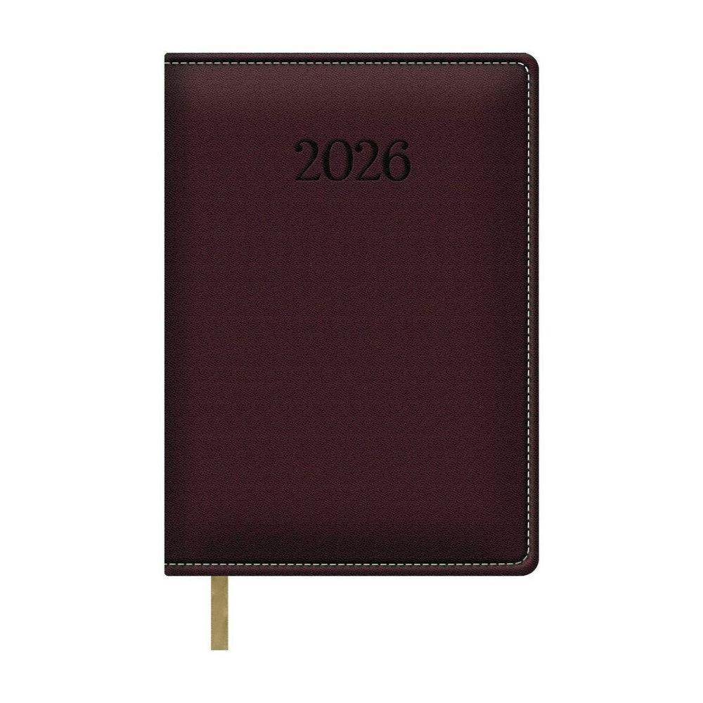 AGENDAS ANUALES 2026 BOLONIA BURDEOS DÍA PÁGINA 15 x 21