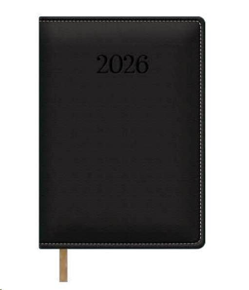 AGENDAS ANUALES 2026 BOLONIA GRIS DÍA PÁGINA 15 x 21