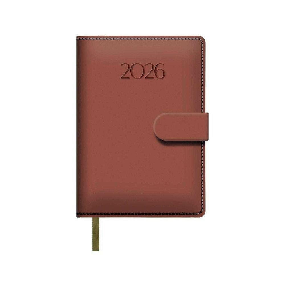 AGENDAS ANUALES 2026 PRETTY ROSA DÍA PÁGINA 12,5 x 18
