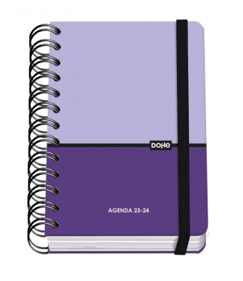 AGENDA ESCOLAR 23-24 A6 D/P DUO MORADO