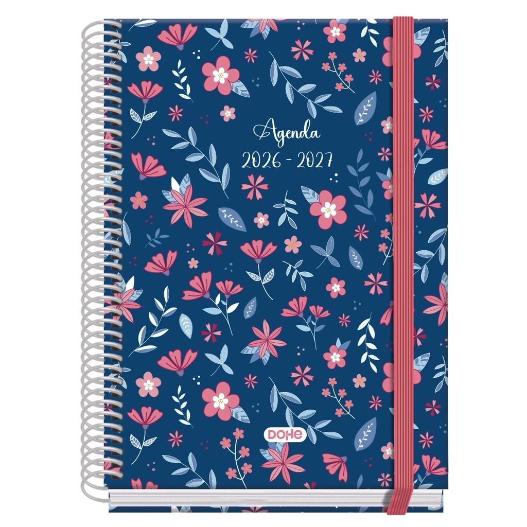 (26) AGENDA ESCOLAR 2026-2027 PRIME ESPIRAL DÍA PÁGINA LOVELY A5 150 X 210