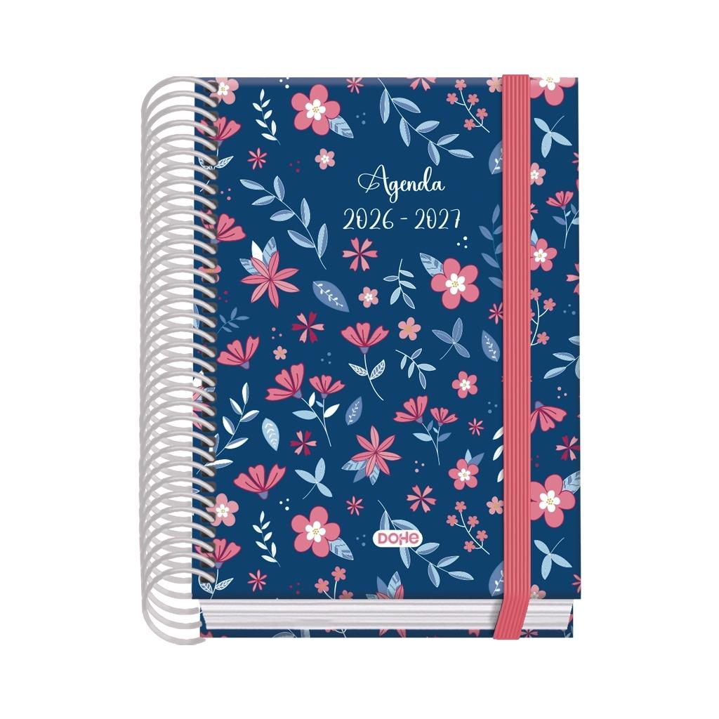(26) AGENDA ESCOLAR 2026-2027 PRIME ESPIRAL DÍA PÁGINA LOVELY A6 120 X 170
