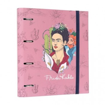 Ringbook 4 anillas Frida Kahlo Viva la vida