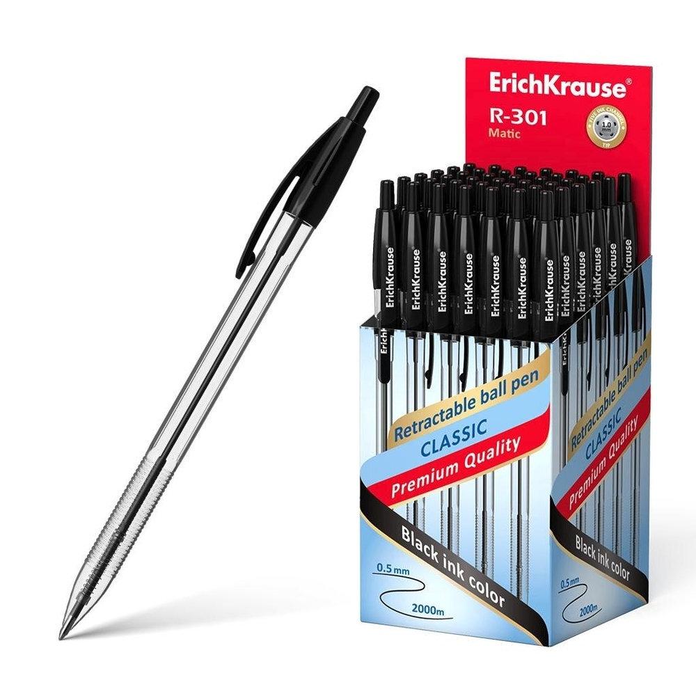 BOLIGRAFO RETRACTIL ECONOMICO COLOR NEGRO