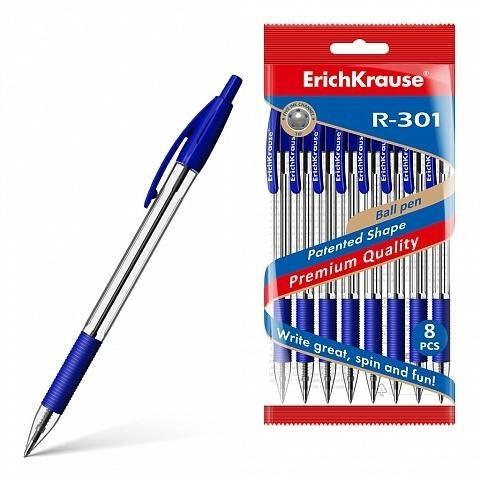 BOLIGRAFO RETRACTIL ECONOMICO COLOR AZUL