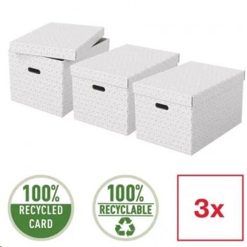 CAJA DE ALMACENAJE GRANDES 510X355X305 COLOR BLANCO