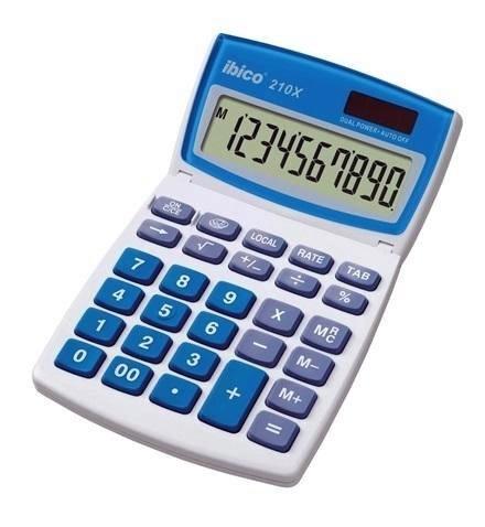 CALCULADORA 210 X 10 DIGITOS IBICO