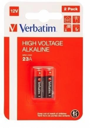 PILA VERBATIM 12V - LR23A BLISTER DE 2