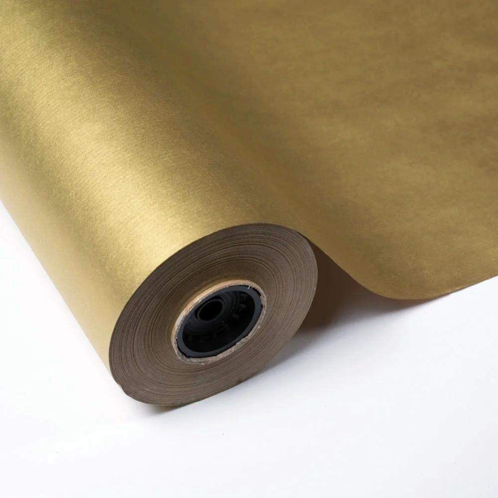 ROLLO PAPEL KRAFT 1 X 250M ORO 15KG