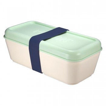 RECIPIENTE PARA ALIMENTOS RECTANGULAR 0,75L 1918 VERDE