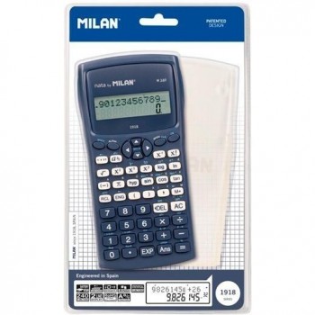 CALCULADORA CIENTÍFICA M240 SERIE 1918 BLÍSTER AZUL MILAN