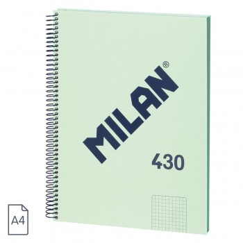 (24) CUADERNO TAPA EXTRADURA A5 80 HOJAS 95GR 5x5 1918 COLOR VERDE