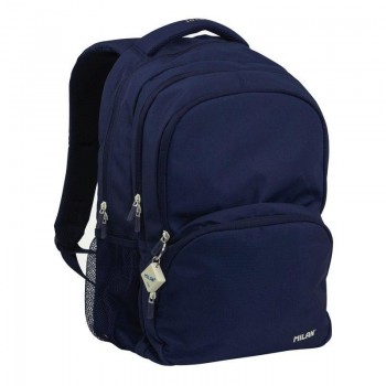 MOCHILA ESCOLAR 4 CREMALLERAS COLECCION 430 SINCE 1918 AZUL