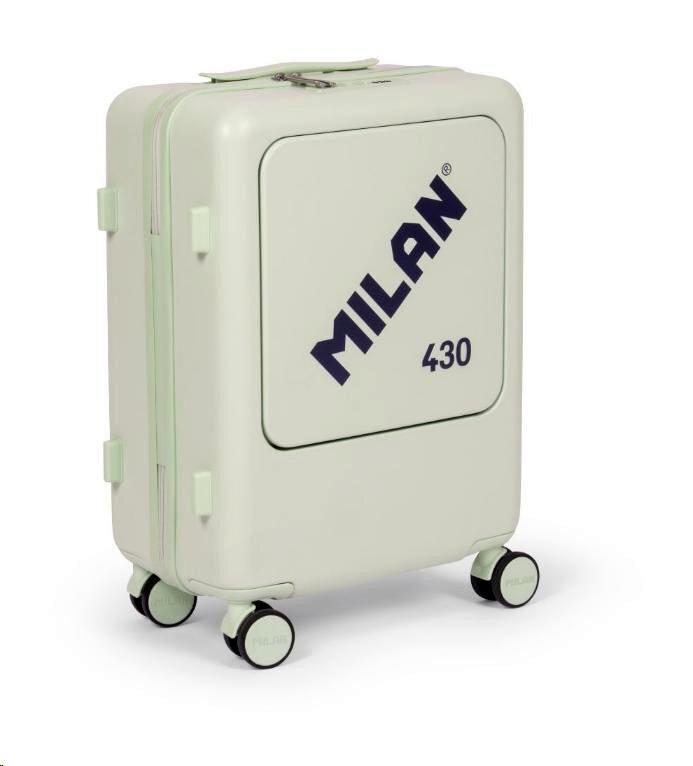 MALETA CABINA RÍGIDA 55 CM, MILAN 430 SINCE 1918, VERDE