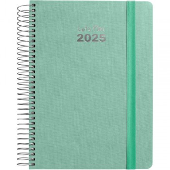 AGENDA ANUAL 2025 GRAFOPLAS D/P A5 FANCY MINT