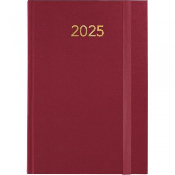 AGENDA ANUAL 2025 GRAFOPLAS D/P 145X210 FLORENCIA GRANATE