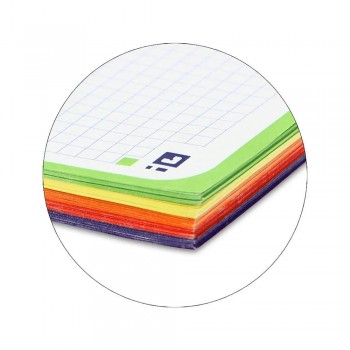 CUADERNO OXFORD EUROPEANBOOK MULTIASIGNATURA TAPA EXTRADURA TOUCH TAMAÑO A4+ 120 HOJAS 5X5  COLORES VIVOS