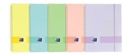 VAC26 (25) CARPETA FUNDAS OXFORD LIVE AND GO 20F COLORES PASTELES (VAC-2025)
