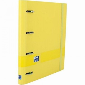 EUROPEANBINDER OXFORD TAPA EXTRADURA A4 100 HOJAS 5X5 AMARILLO