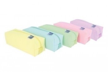 ESTUCHE OXFORD CUADRADO GRANDE COLORES PASTEL