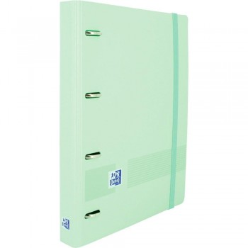 EUROPEANBINDER OXFORD TAPA PLASTICO A4 100 HOJAS 5X5 VERDE MANZANA