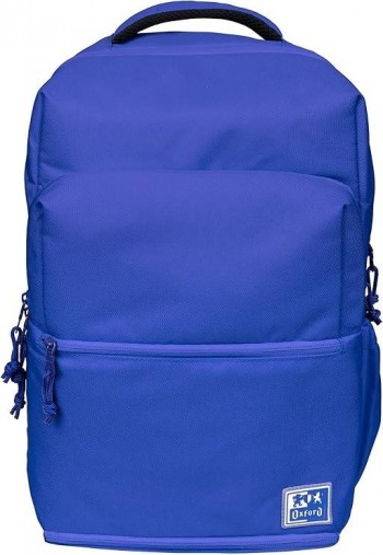 MOCHILA DOBLE B-OUT OXFORD COLOR AZUL KLEIN