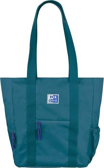 TOTE BAG B-TRENDY OXFORD COLOR AQUA