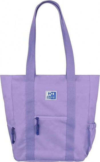 TOTE BAG B-TRENDY OXFORD COLOR LAVANDA