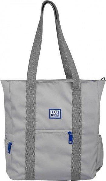 TOTE BAG B-TRENDY OXFORD COLOR GRIS