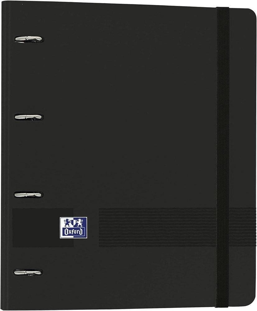 EUROPEANBINDER OXFORD TAPA EXTRADURA A-5 100 HOJAS NEGRO