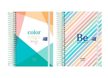 AGENDA ESCOLAR 2024-2025 12X18 D/P COLORBLOCK