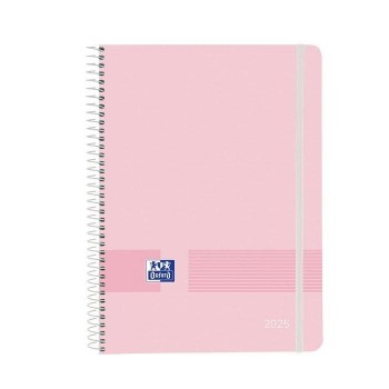 AGENDA ANUAL 2025 OXFORD S/V A5 LIVE & GO COLORES PASTEL