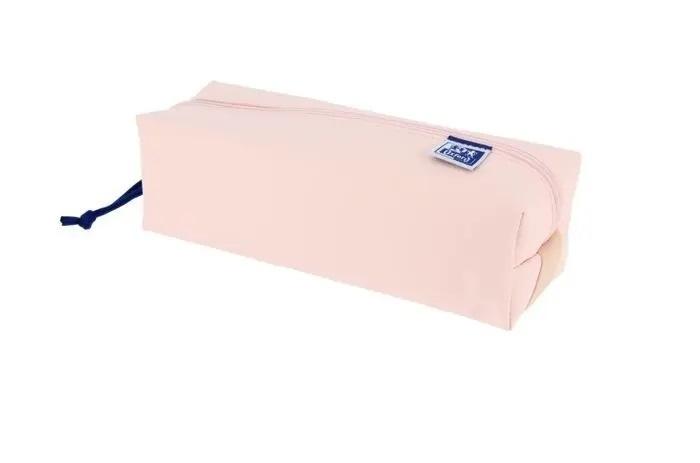 VAC26 (25) ESTUCHE OXFORD CUADRADO GRANDE ROSA PASTEL