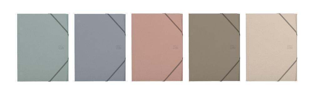 VAC26 (26) CARPETA DE GOMAS OXFORD FOREST PLÁSTICO RECICLADO TAMAÑO A-4+ COLORES TIERRA