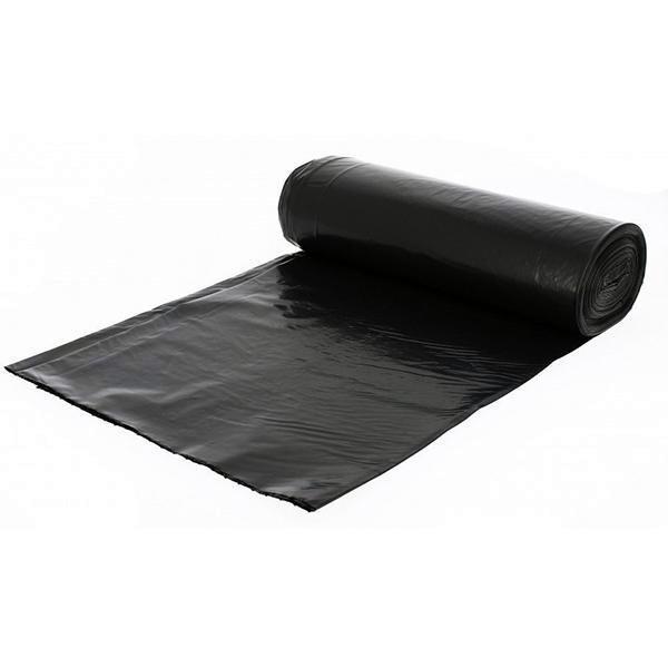 BOLSA DE BASURA 52 X 60 G-90 NEGRA R.25 / 50 ROLLOS