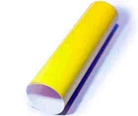 PAPEL CHAROL ROLLO 25 HOJAS 65X50 CM COLOR AMARILLO PALIDO