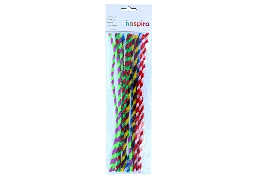LIMPIAPIPAS COLORES TWIN MIX BOLSA 15U