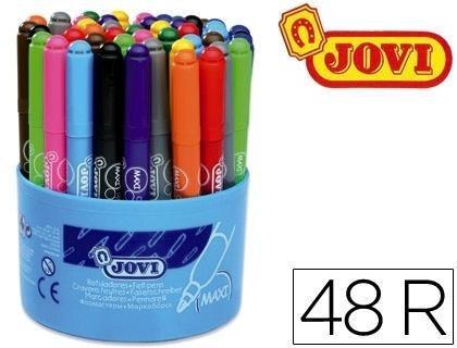 MY FIRST BABY ROTULADOR JUMBO JOVI BOTE 48 ROTULADORES EN 12 COLORES SURTIDOS  (+ 3 AÑOS)