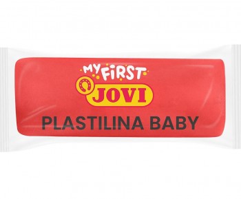 PLASTILINA BABY SUPER BLANDA 38G COLOR ROJO