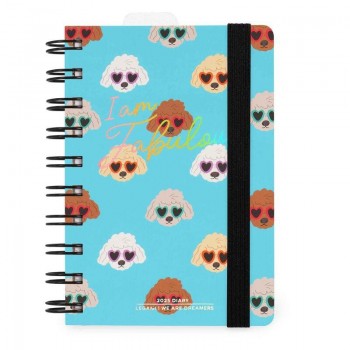 AGENDA ANUAL 2025 LEGAMI SMALL D/P SKY BLUE DOGS