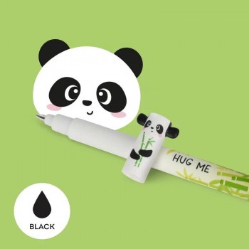 BOLIGRAFO BORRABLE PANDA TINTA NEGRA