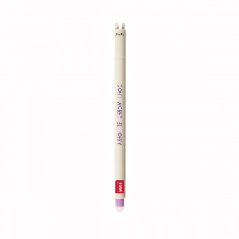 (24) BOLIGRAFO BORRABLE BUNNY TINTA MORADA