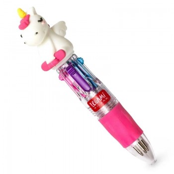 MINI BOLIGRAFO 4 COLORES UNICORNIO