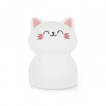 LAMPARA NOCTURA RECARGABLE KITTY