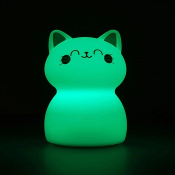 LAMPARA NOCTURA RECARGABLE KITTY