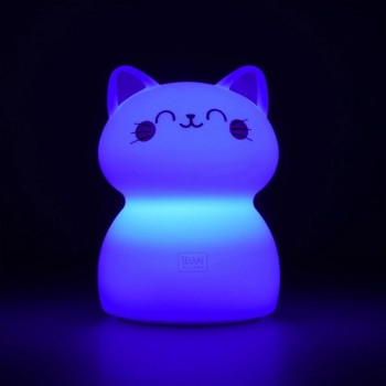 LAMPARA NOCTURA RECARGABLE KITTY